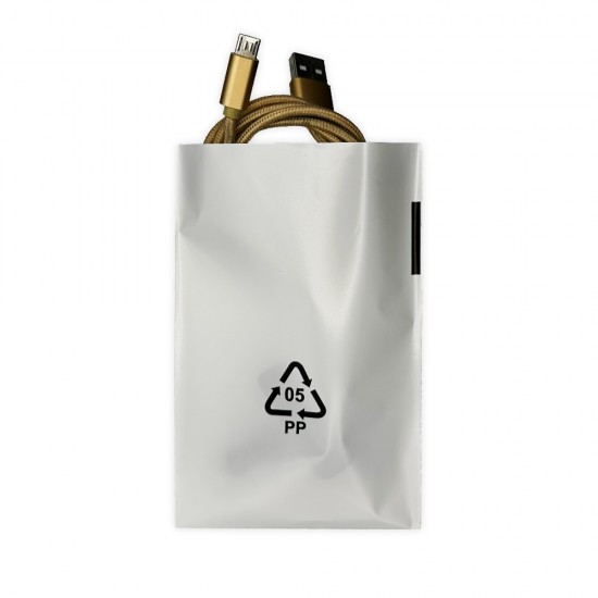 Sedefli Geri Dönüşümlü Poşet 8,5x13