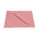 Kırmızı Çizgi Baskılı 40Gr İthal Beyaz Sülfit Ambalaj Kağıdı 70x100CM