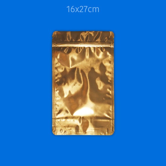 Baskılı Altın Alüminyum Doypack 1000 Adet