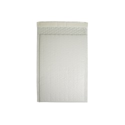 Bantlı Balonlu Beyaz Zarf 20x30 + 5 cm 