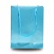 Metalize Mavi Renkli Karton Hediye Çantası 13x16.5 cm 25 Adet