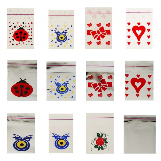 Bantlı Metalize ve Beyaz Hediye Poşetleri (7x10) 100 Adet Bantlı Metalize ve Beyaz Hediye Poşetleri (7x10) 100 Adet