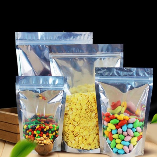 Şeffaf Metalize Doypack (15x24) Şeffaf Metalize Doypack (15x24)