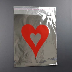 Bantlı Baskılı Hediye Poşeti (25x35) 100 Adet