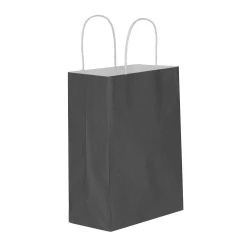 Siyah Kağıt Hediye ve Alışveriş Çantası (31x12x41) 
