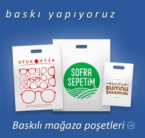 Baskılı Mağaza Poşeti