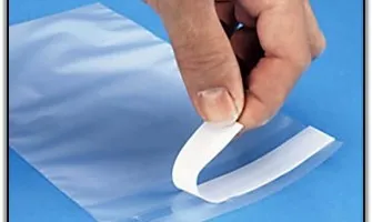 Yapışkan Bantlı Şeffaf Poşetler