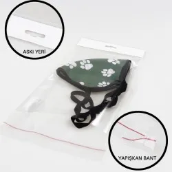Askılı Şeffaf Bantlı Poşet (15x15+10) 1.000 Adet