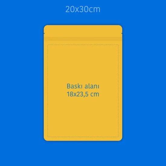 Baskılı Altın Alüminyum Doypack 1000 Adet