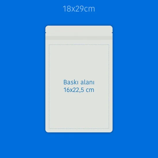 Baskılı Alüminyum Doypack 1000 Adet