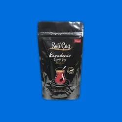 Baskılı Parlak Siyah Alüminyum Doypack 1000 Adet