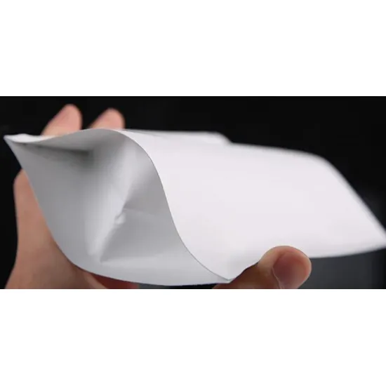Beyaz Kağıt Alüminyum Doypack (16x27)