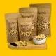 Kuruyemiş Baskılı Pencereli Kağıt Doypack 11x18,5 100 gram
