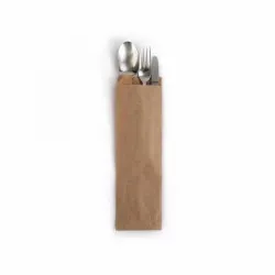 Çizgili Şamua Baskısız Kese Kağıdı 7x28 cm