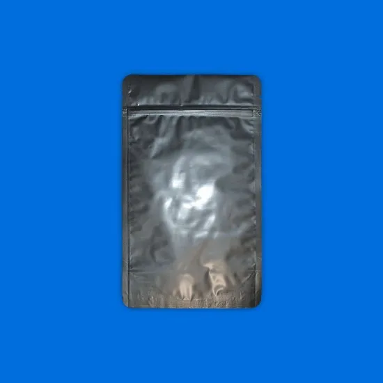 Mat Siyah Alüminyum Doypack (16x27)