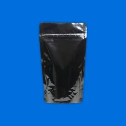 Parlak Siyah Alüminyum Doypack (20x30)