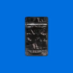 Parlak Siyah Alüminyum Doypack (11x18)