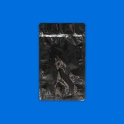 Parlak Siyah Alüminyum Doypack (16x27)