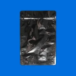 Parlak Siyah Alüminyum Doypack (20x30)