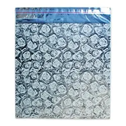 Metalize Bantlı Baskılı Hediye Poşeti (30x45) 