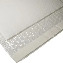Bantlı Balonlu Beyaz Zarf 10x15 + 5 cm 