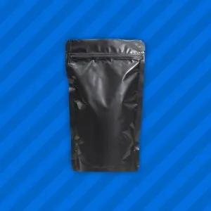 Mat Siyah Aluminyum Doypack