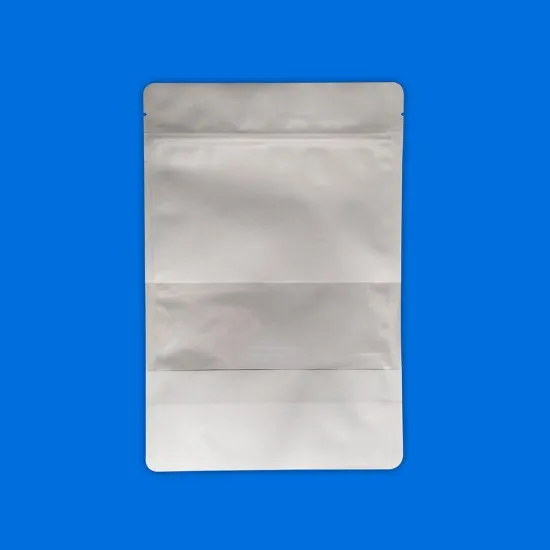 Pencereli Beyaz Kağıt Doypack (20x30)