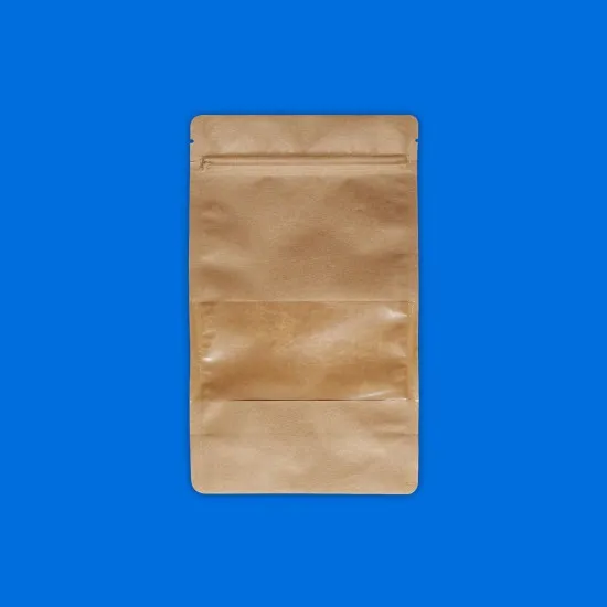 Pencereli Kağıt Doypack (16x27)