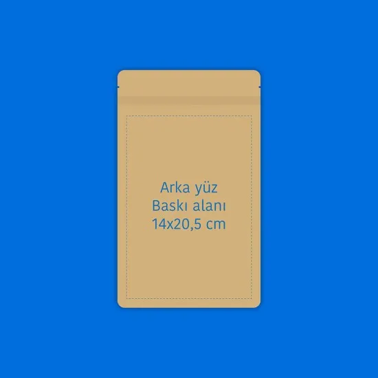 Pencereli Kağıt Doypack (16x27)