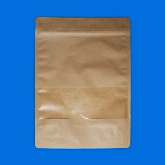 Pencereli Kağıt Doypack (25x34)