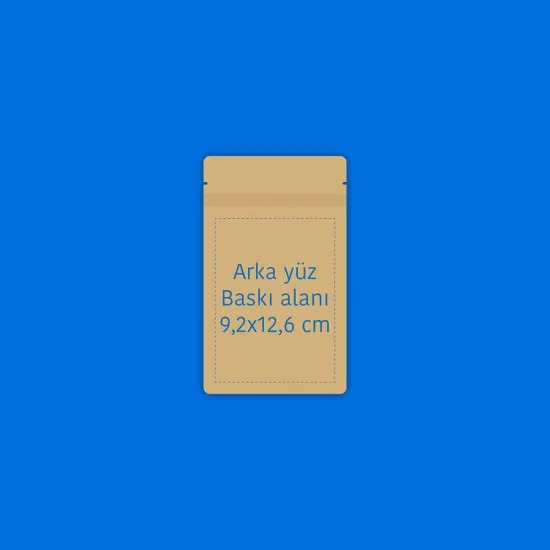 Büyük Pencereli Kağıt Doypack (11x18)