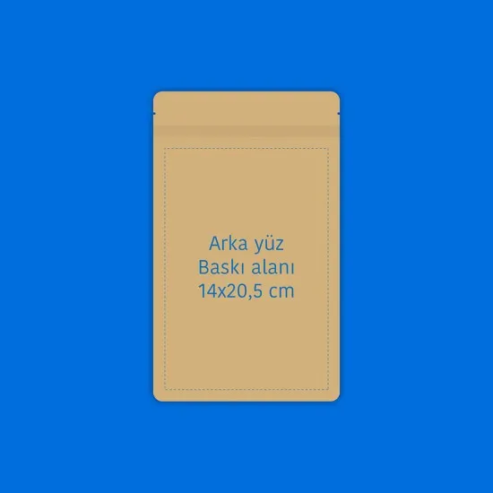Büyük Pencereli Kağıt Doypack (16x27)