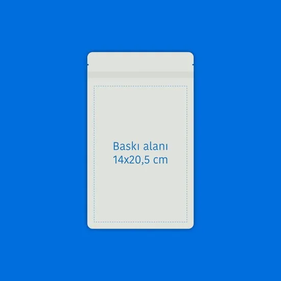 Şeffaf Metalize Doypack (16x27)