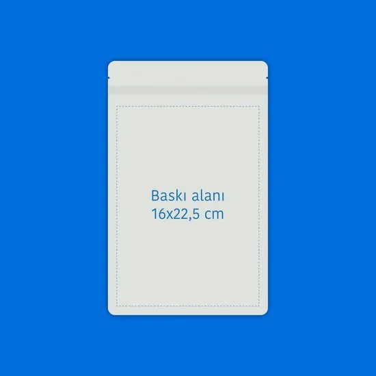 Şeffaf Metalize Doypack (18x29)