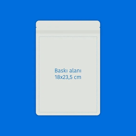 Şeffaf Metalize Doypack (20x30)