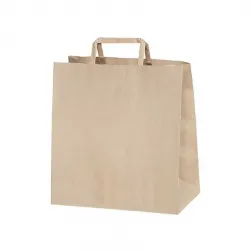 Flat (Düz) Saplı Kağıt Hediye ve Alışveriş Çantası (28x17x29) Adet Seçmeli